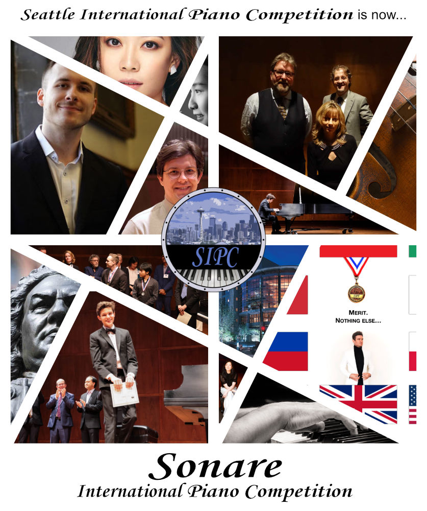 Seattle International Piano Competition is now Sonare International Piano Competition