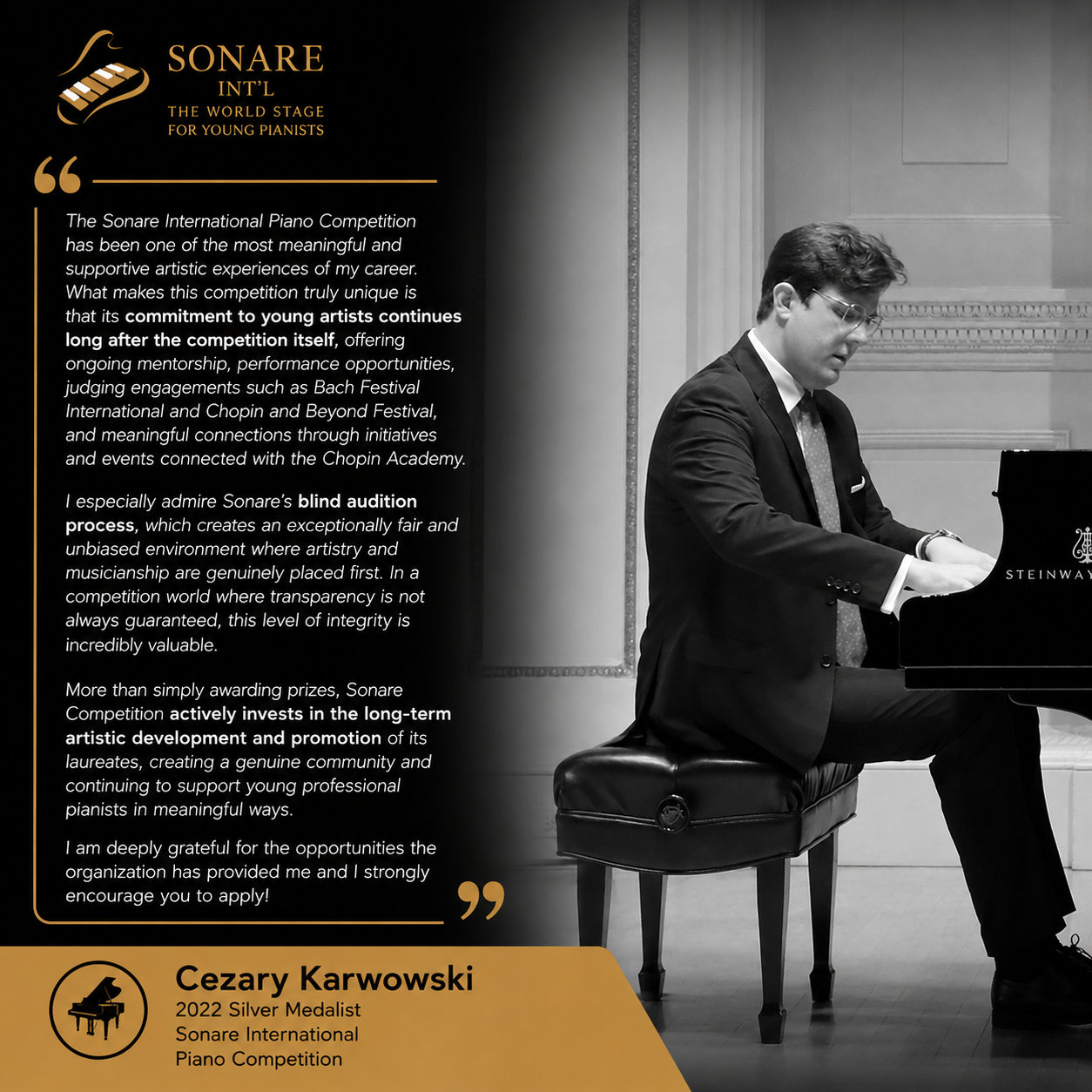 Testimonial – Cezary Karwowski