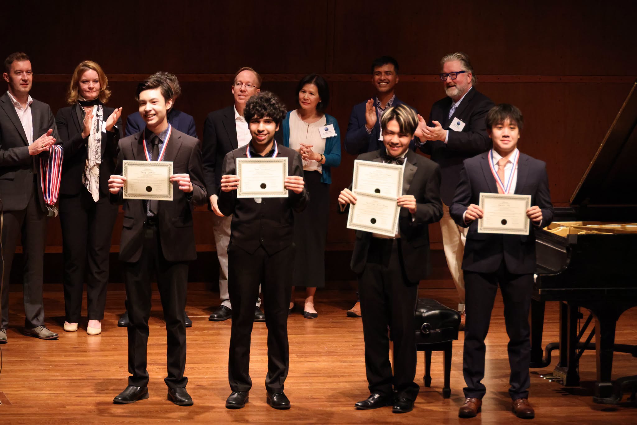 Winners of the 2024 SIPC on stage